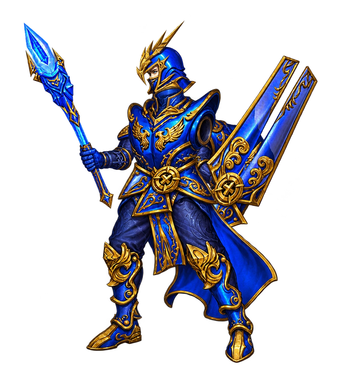 Dark Wizard trong bộ giáp Legendary